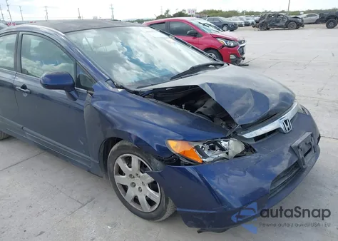 2007 Honda Civic Lx z USA, uszkodzony, nr VIN 1HGFA16597L133138